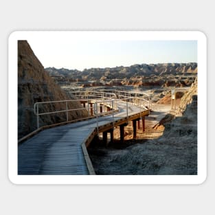 Badlands National Park Boardwalk Sticker